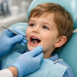 Gentle pediatric dental care for children at Radha Dental Care